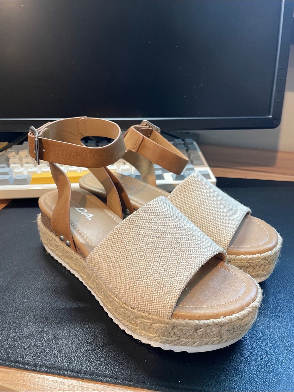 Soda Platform Espadrille sandals